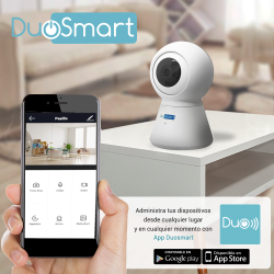 Cámara inteligente con movimiento PT WiFi E20