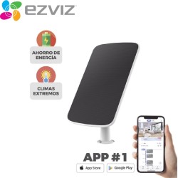Kit de Cámara de Batería Recargable y Panel Solar ezviz CS-HB8/K