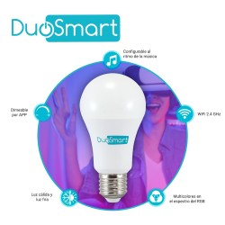 Foco inteligente multicolor RGB WiFi S10